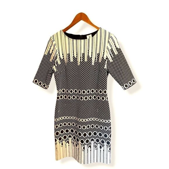 JULIA JORDAN dress, black and white, Size 8 - Picture 1 of 5